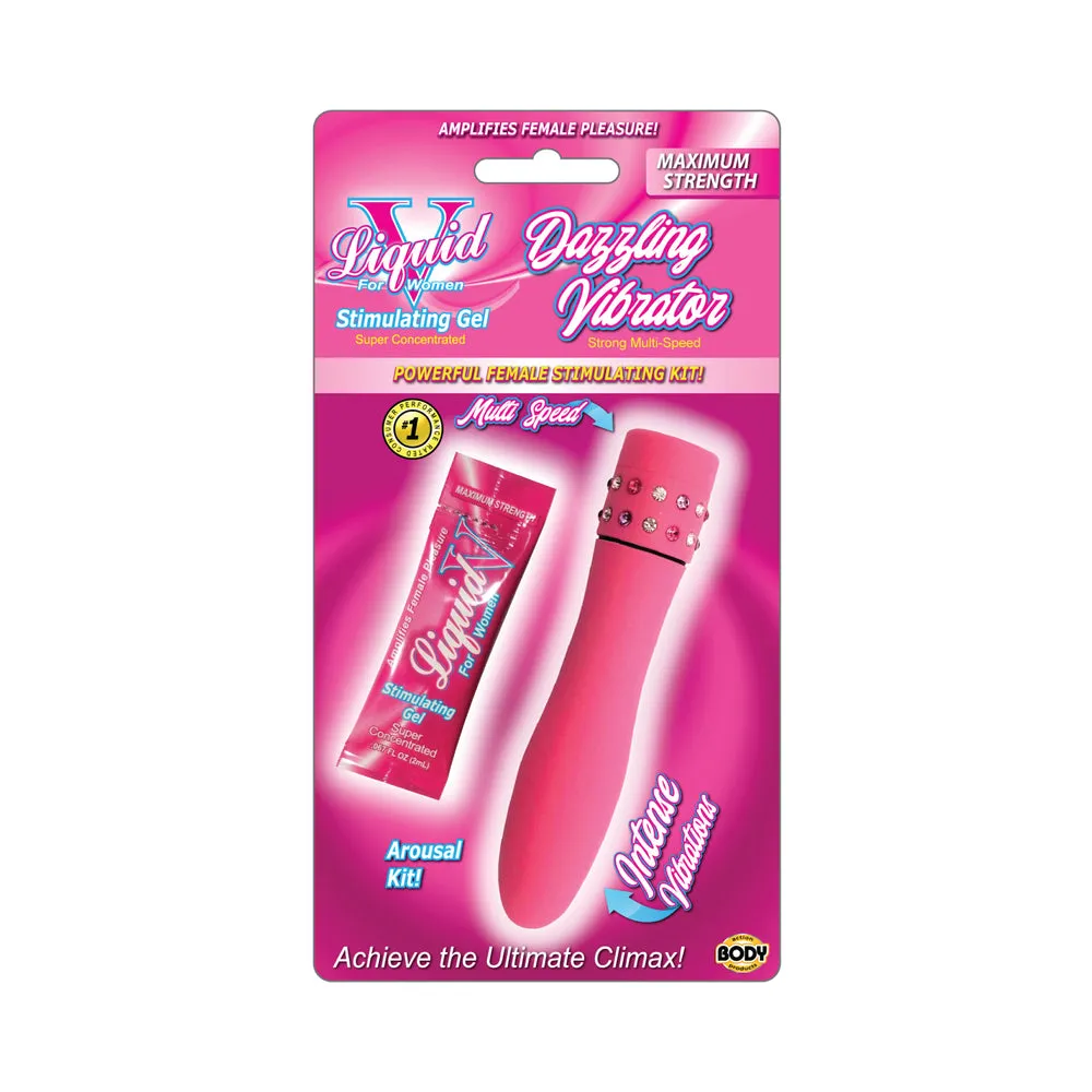 Liquid V Dazzling Vibrator Kit