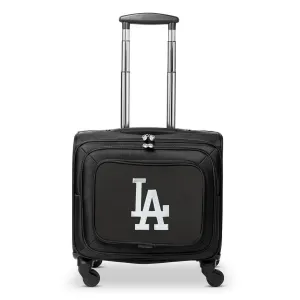 Los Angeles Dodgers 14" Black Wheeled Laptop Overnighter