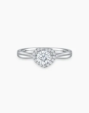 LVC Precieux Armor Heart Diamond Ring