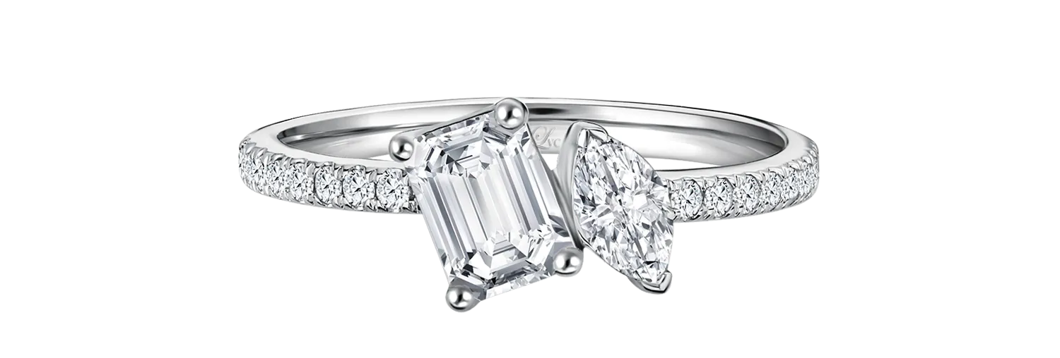 LVC Precieux Everlasting Duet Diamond Ring