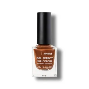 Nail Color Aegean Bronze 66 Gel Effect