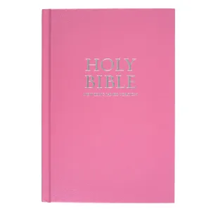 NKJV Pink Hardcover Bible