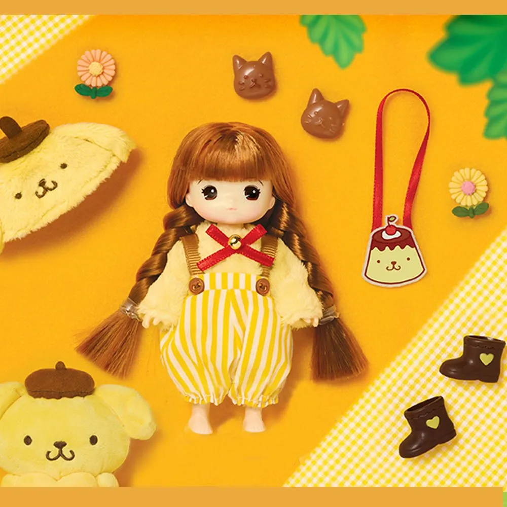 [Only Few Left] Mimi x Sanrio Pompompurin Little Mimi Doll