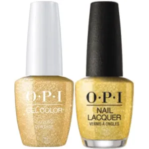 OPI GelColor   Matching Lacquer Dazzling Dew Drop #K05