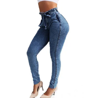 Paper Bag Waist Jeans