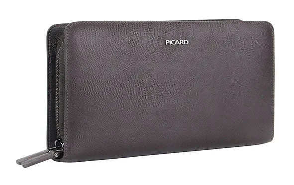 Picard Saffiano  Men's Leather Clutch Bag (Cafe)