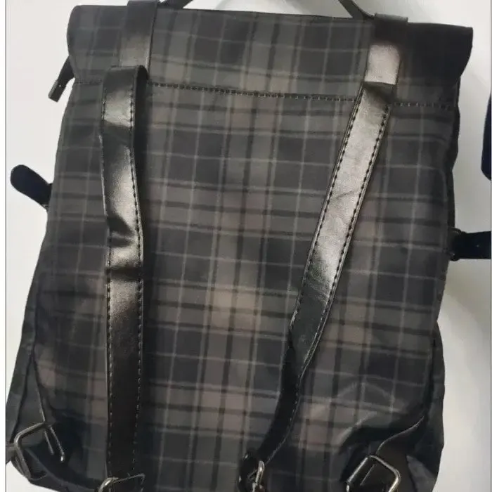 Plaid Gothic Backpack