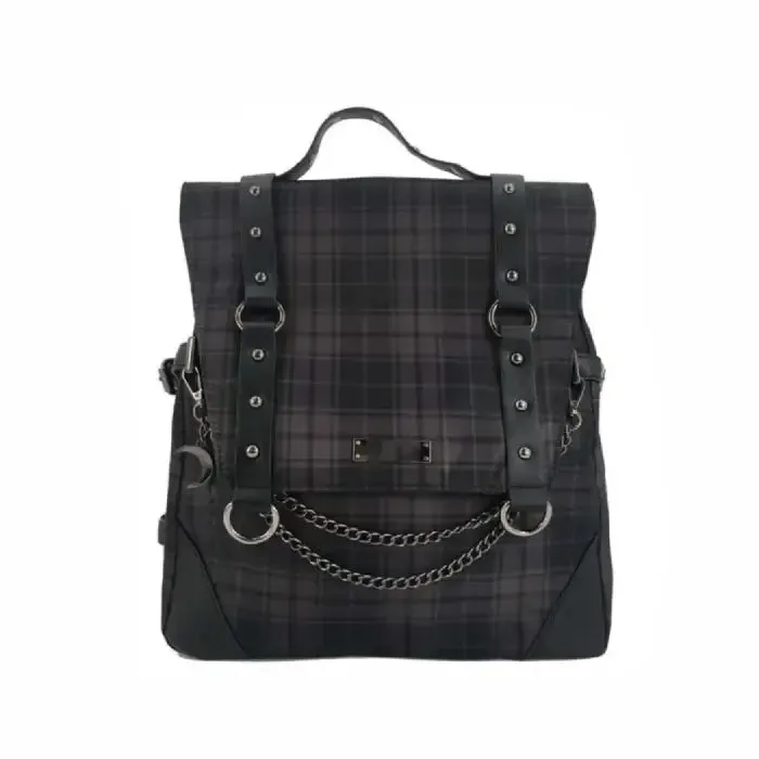 Plaid Gothic Backpack