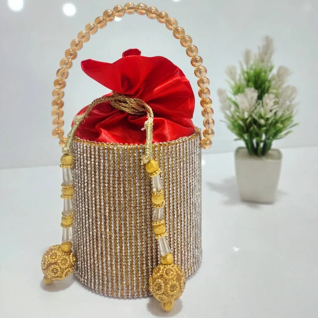 Potli Stone Clutch