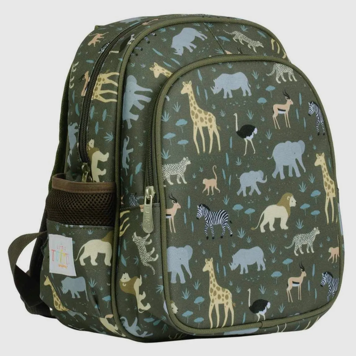 Preschool Insulated Backpack: Safari