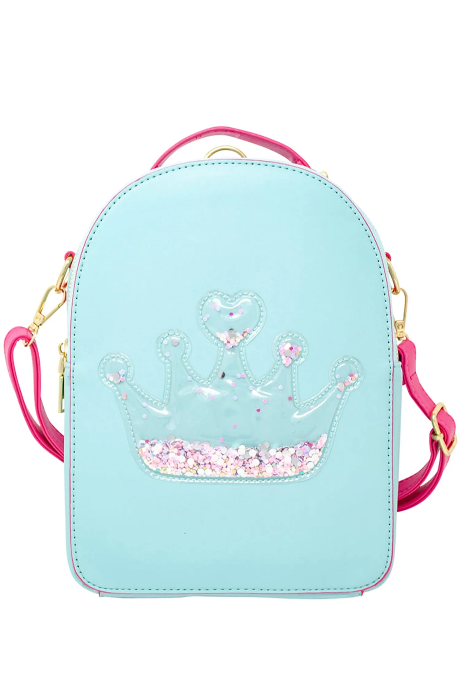 Princess Confetti Backpack -Teal