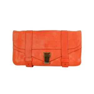 Proenza Schouler PS1 Clutch Orange