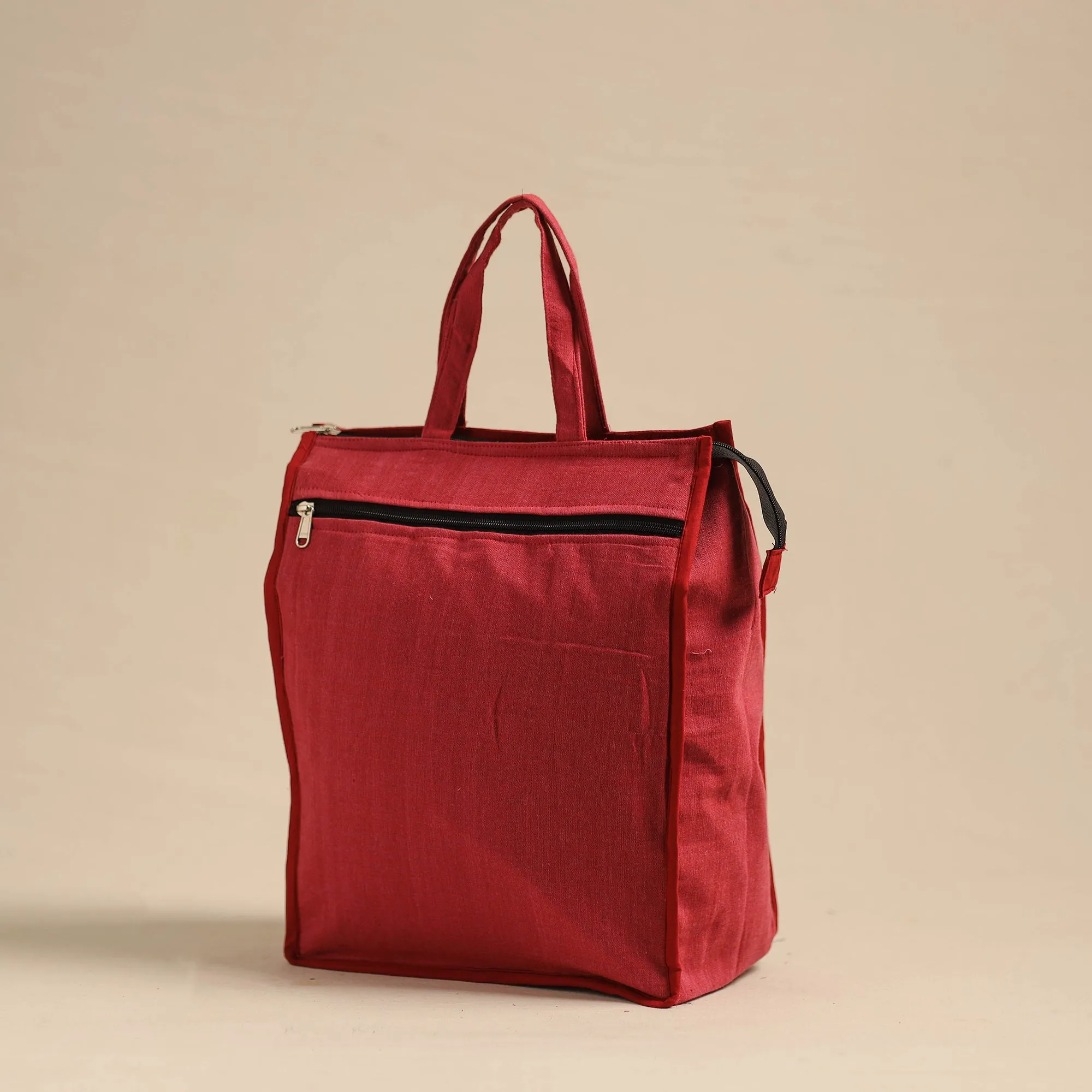 Red - Eco-Friendly Handmade Cotton Handbag for Women 32