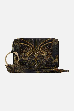 RING SCARF CLUTCH NOUVEAU NOIR