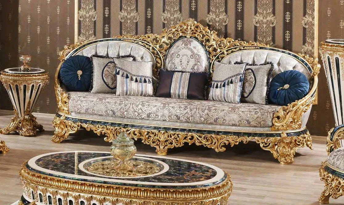 Royal Antique Living Room Carving sofa set