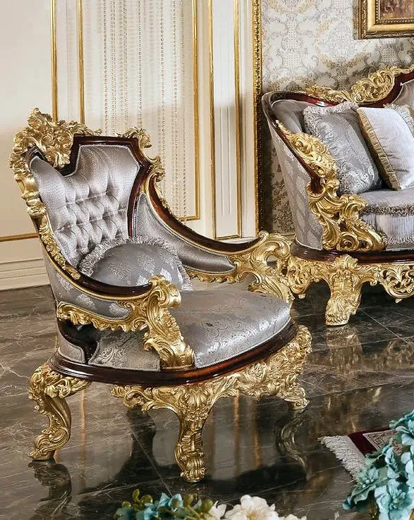 Royal Antique Living Room European Style Sofa Set