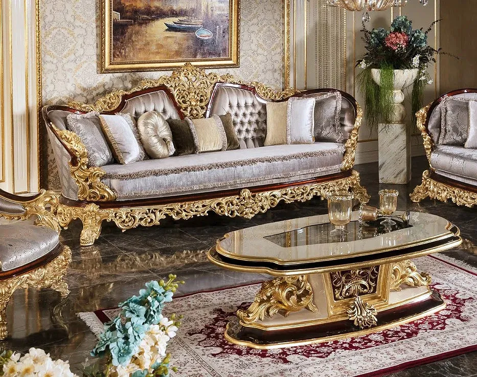 Royal Antique Living Room European Style Sofa Set