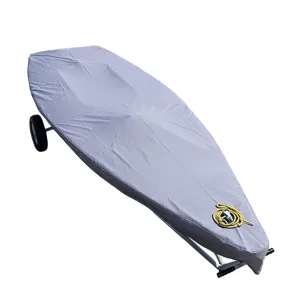 Sailboat Deck Cover for the Laser Dinghy - Tailored, Waterproof, Breathable Boat Cover - Grey (125G)