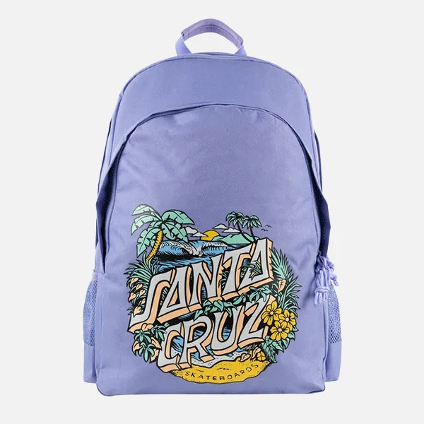 Santa Cruz Aloha Dot Rounded Backpack - Iris