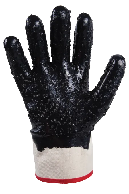 Showa 7066R Nitri-Pro Palm Coated Nitrile Gloves