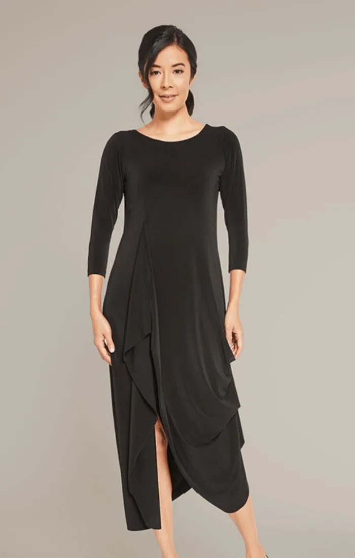 Sympli, 2864 Drama Dress, 3/4 Sleeve