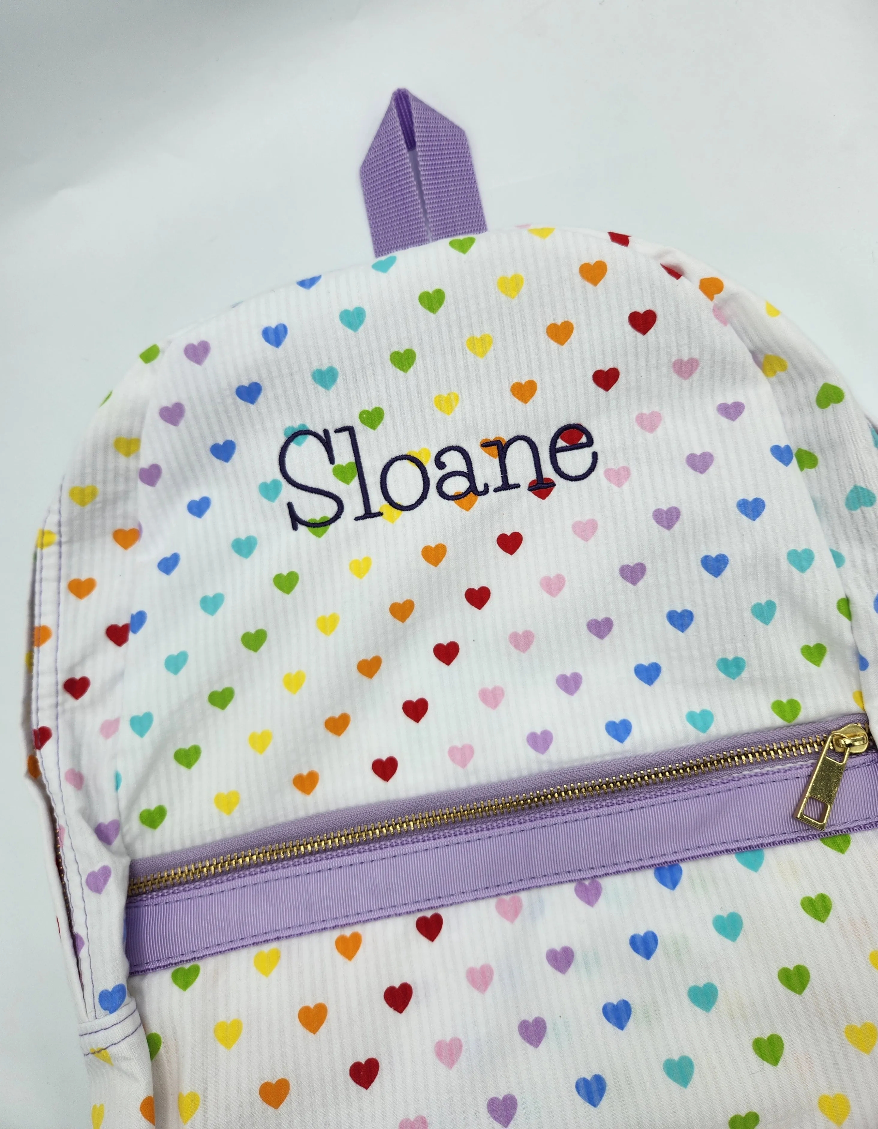 Tiny Hearts Backpack with pockets