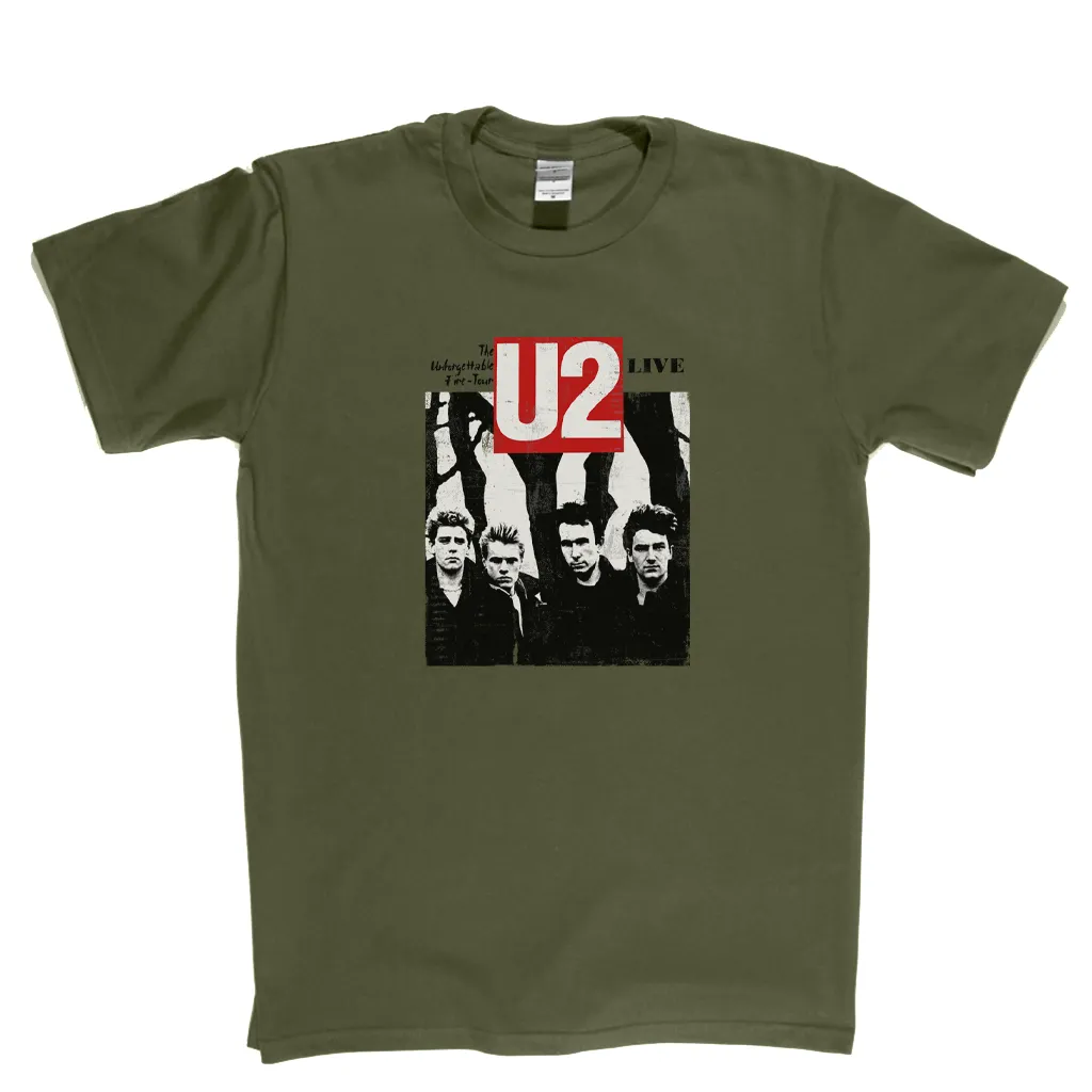 U2 The Unforgettable Fire T-Shirt