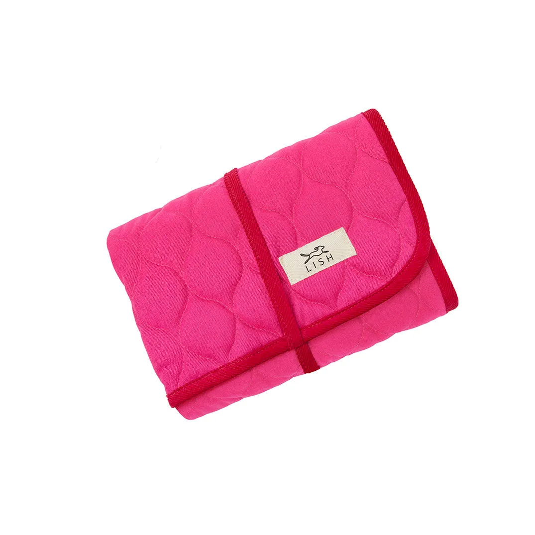 Winkley Pink Designer Travel Pet Blanket