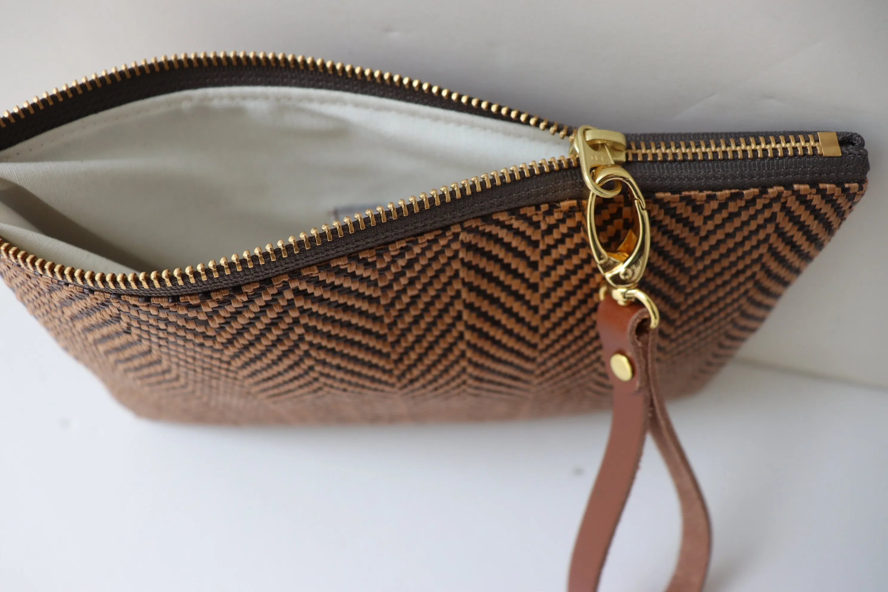 Woven Clutch Purse, Wristlet