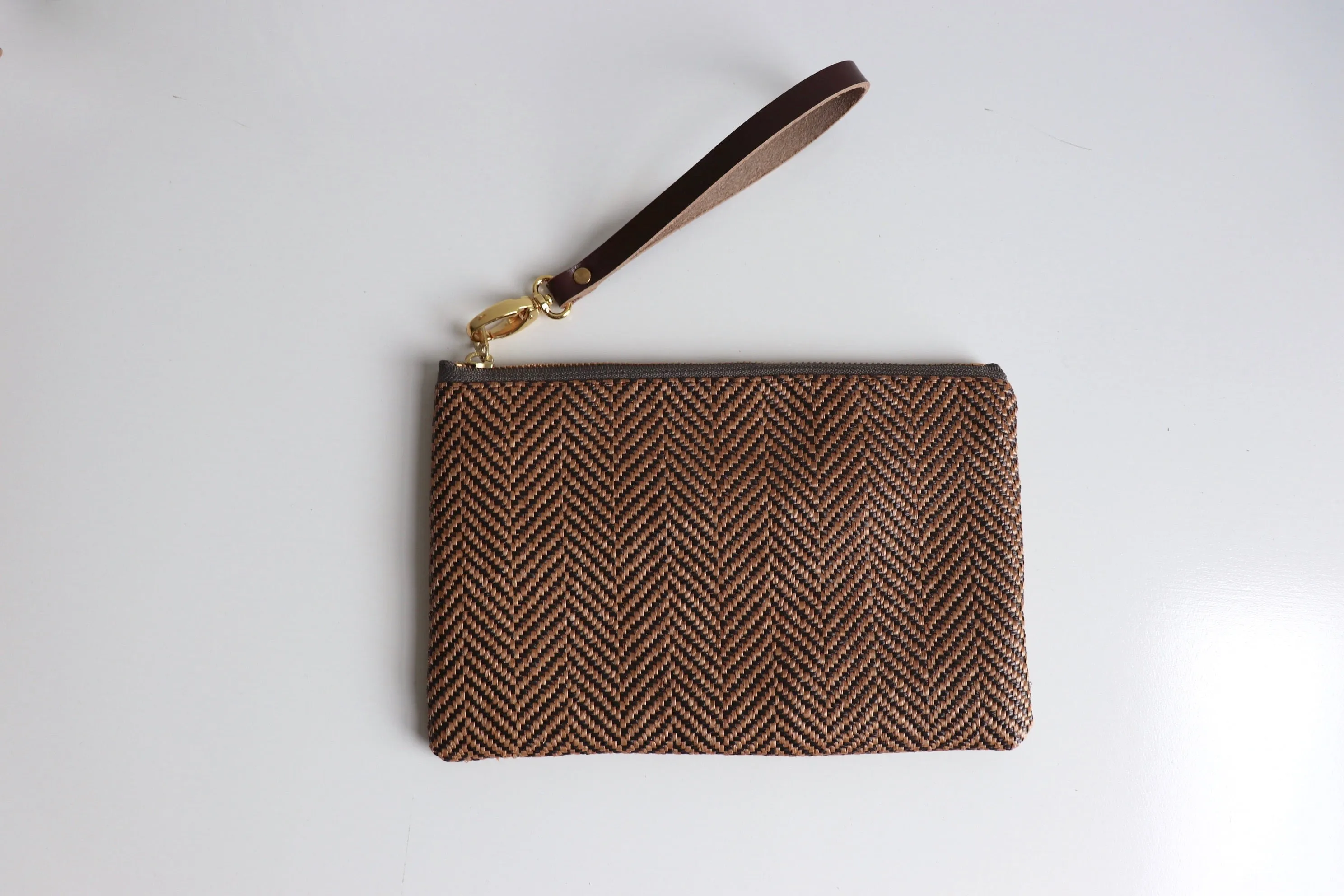 Woven Clutch Purse, Wristlet