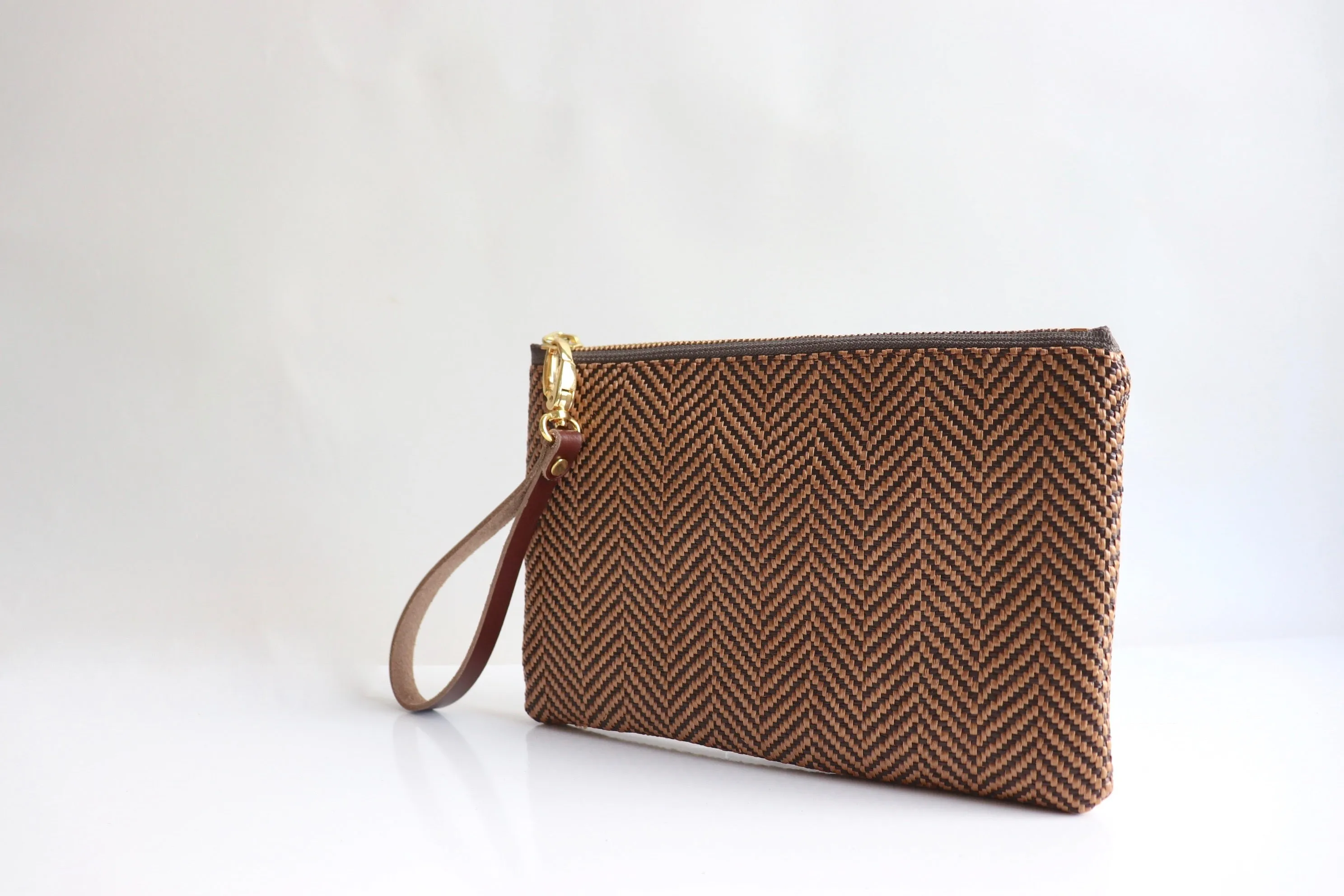 Woven Clutch Purse, Wristlet